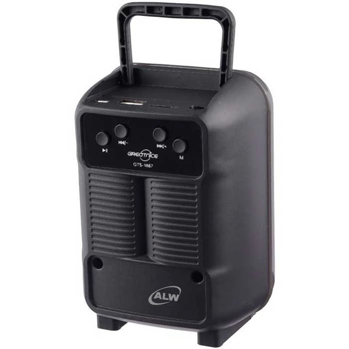 اسپیکر بلوتوثی قابل حمل GTS-1867 با نور RGB