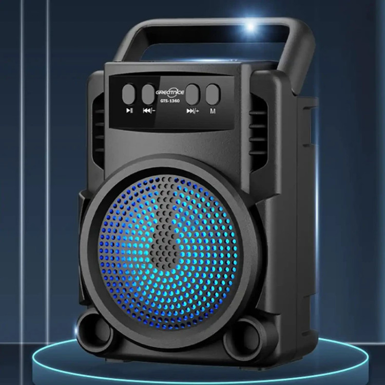 اسپیکر بلوتوثی GTS-1360 | قابل حمل و سبک