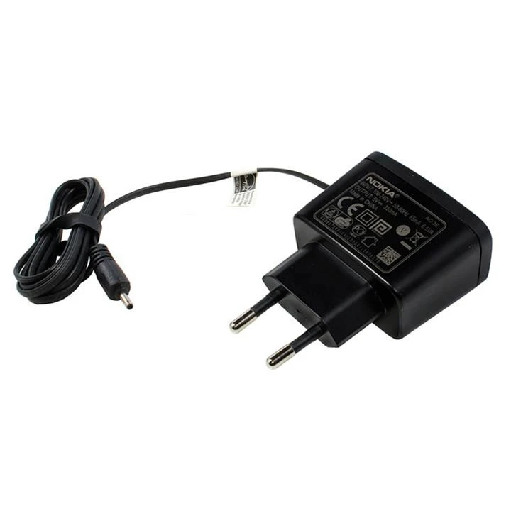 شارژر دیواری نوکیا مدل AC-030 با کابل سوزنی ۲ میلیمتری