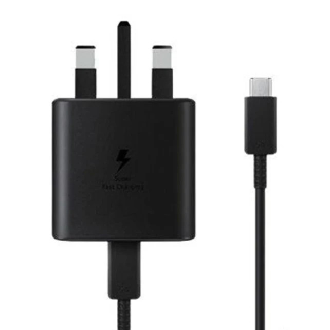 شارژر دیواری سامسونگ ۲۵ وات مدل EP-TA800 به همراه کابل USB-C