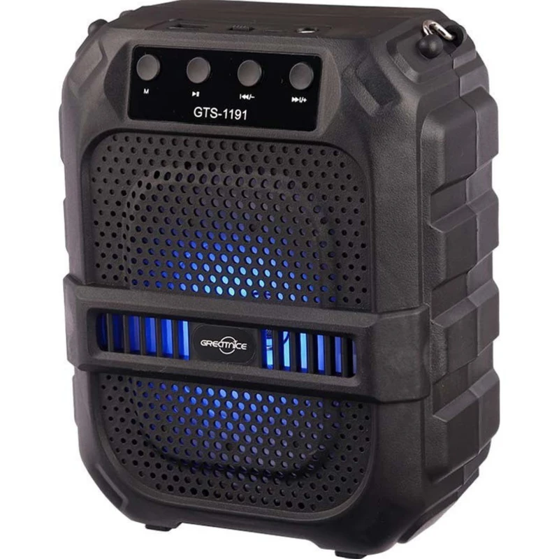 اسپیکر بلوتوثی قابل حمل مدل GTS-1191 با توان ۱۰ وات